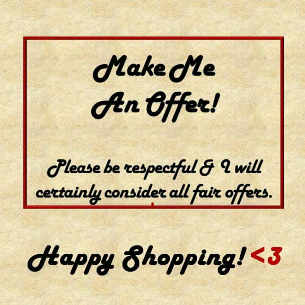 Offers Welcome!!